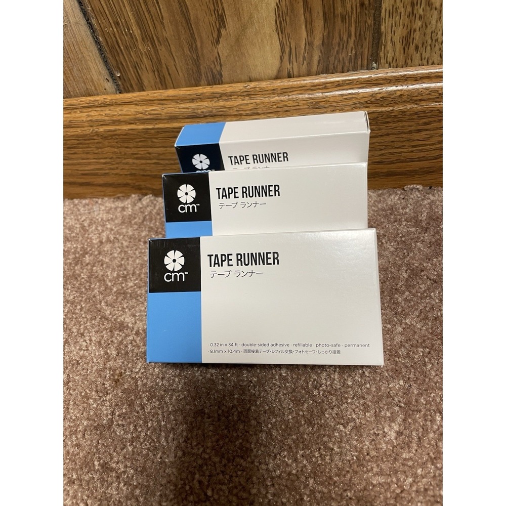 Creative Memories Tape Runner 34 Feet Double Sided Adhesive NEW